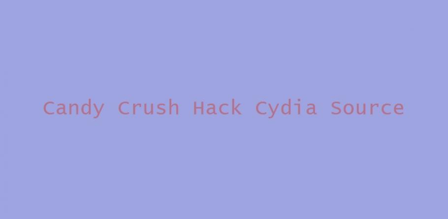 candy crush hack cydia source